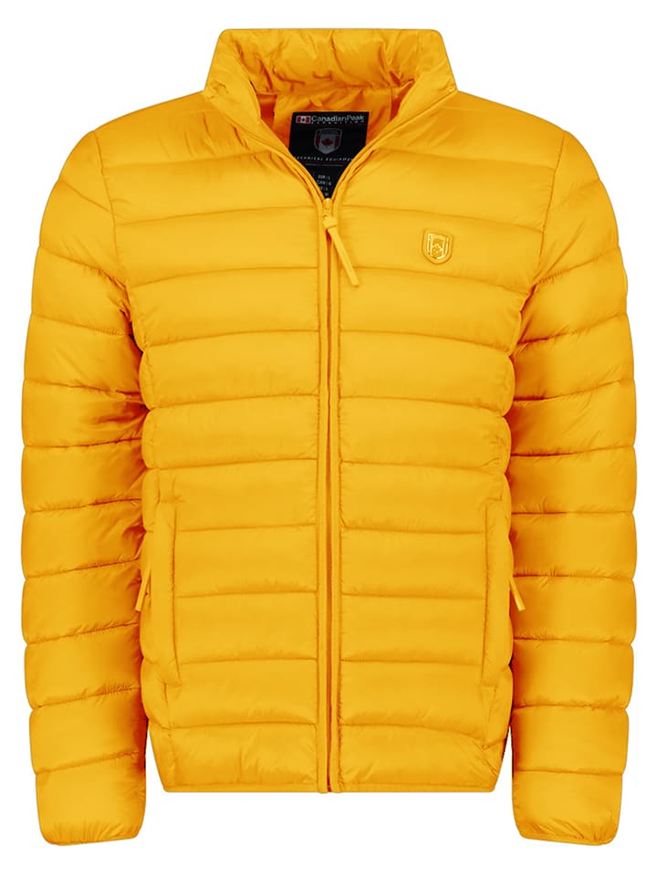 Canadian Peak Kurtka pikowana "Amitaleak" w kolorze żółtym rozmiar: XL