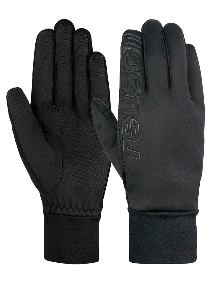 Reusch Rękawiczki funkcyjne "City Life Touchtec" w kolorze czarnym rozmiar: 6,5