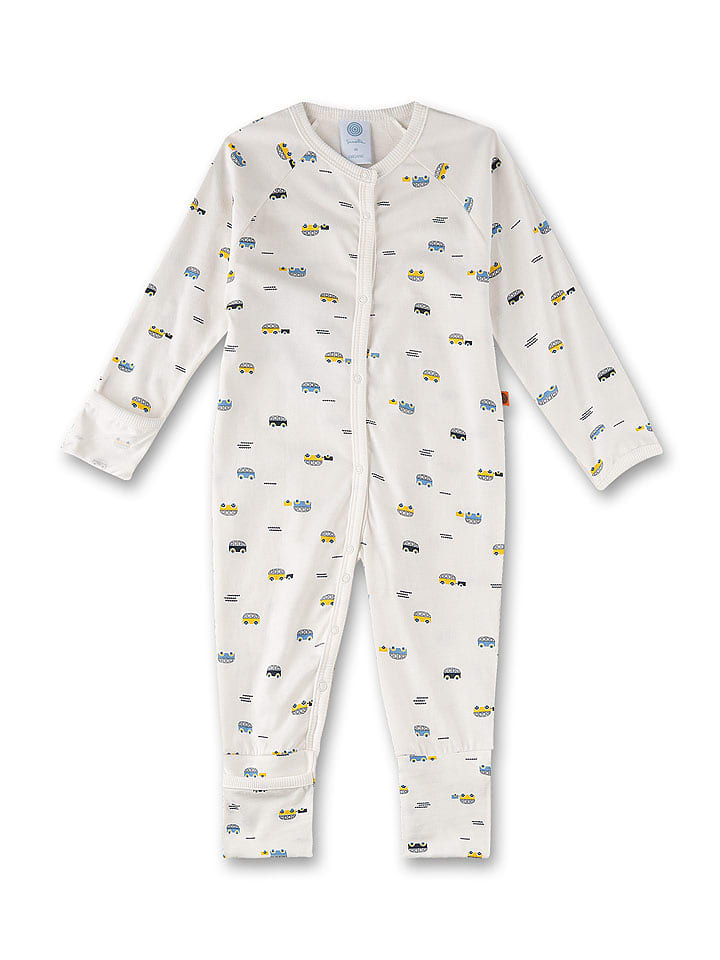 Sanetta Rampers w kolorze białym rozmiar: 86