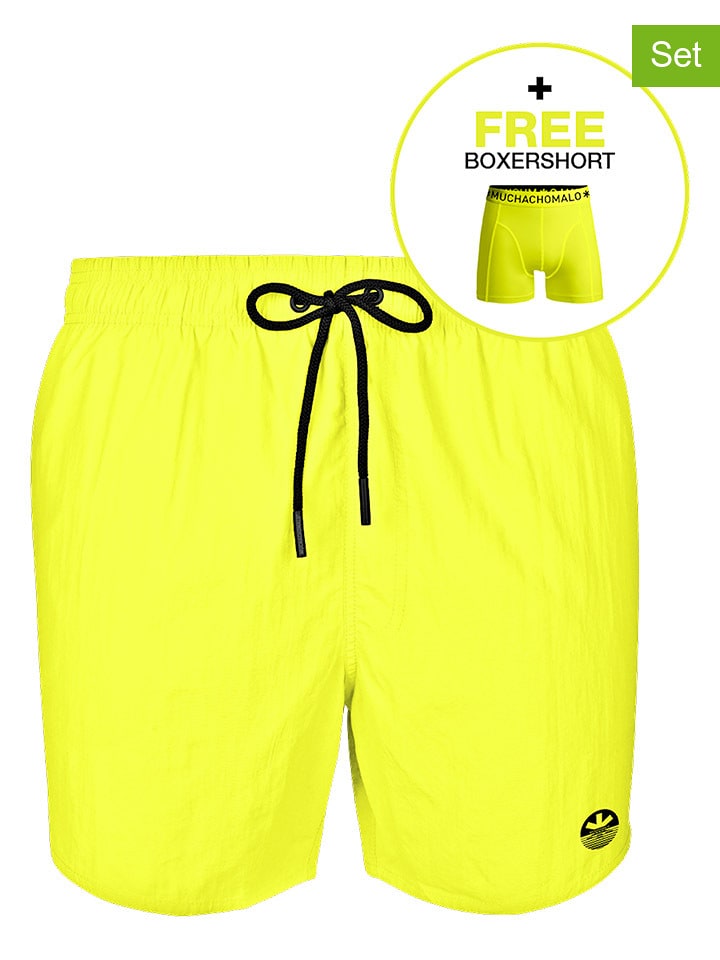 Muchachomalo 2-częściowy zestaw w kolorze żółtym rozmiar: M