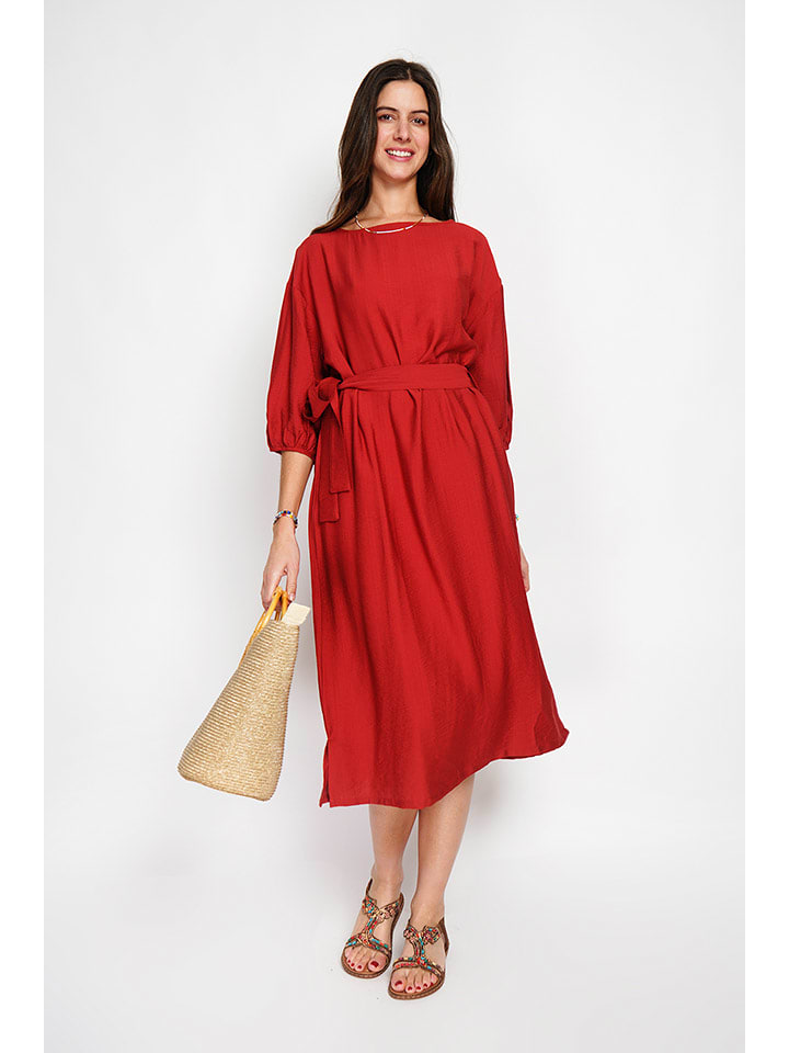 William de Faye Sukienka w kolorze czerwonym rozmiar: 38