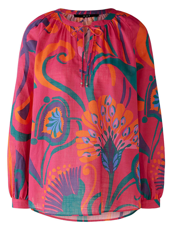 Oui Bluzka w kolorze różowym rozmiar: 34