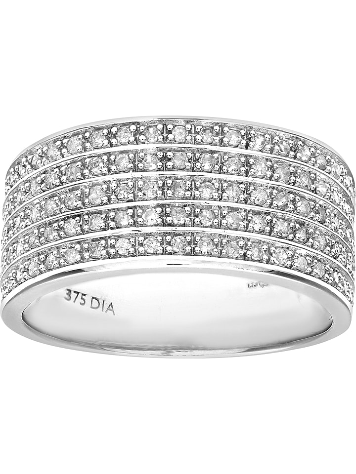 Revoni Złoty pierścionek z diamentami rozmiar: 49