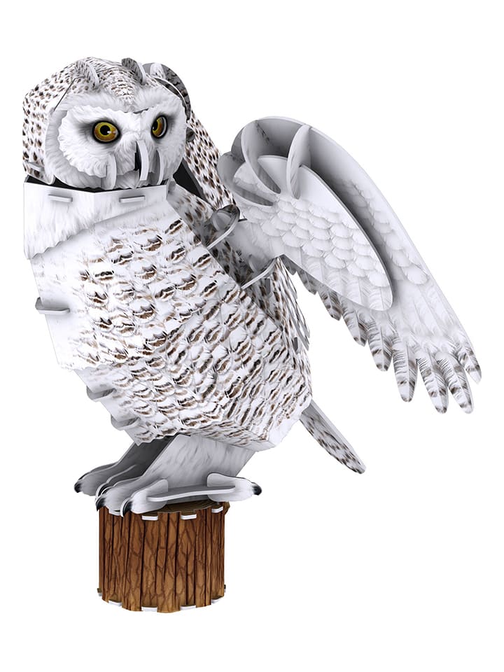 MGM 62-częściowe puzzle 3D "Snowy owl" - 8+ rozmiar: onesize
