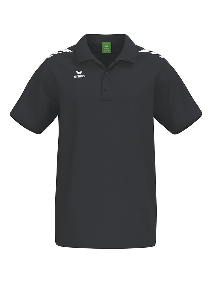 erima Sportowa koszulka polo "3 Wings" w kolorze czarnym rozmiar: 4XL