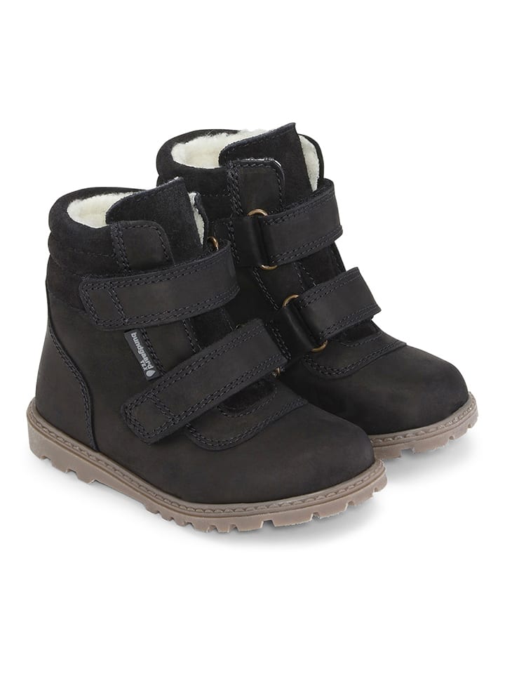 Bundgaard Skórzane botki zimowe "Tokker" w kolorze czarnym rozmiar: 28