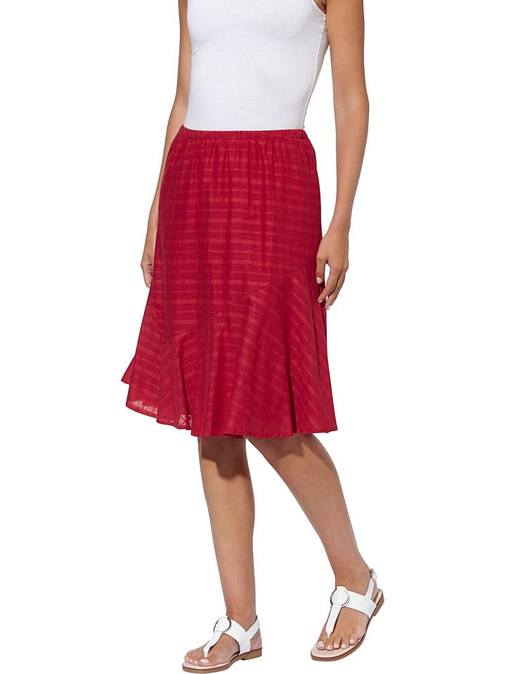 Heine Spódnica w kolorze czerwonym rozmiar: 40