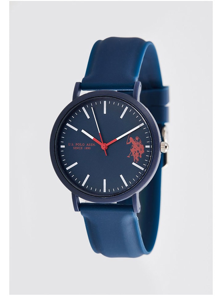 U.S. Polo Assn. Zegarek kwarcowy w kolorze granatowym rozmiar: onesize