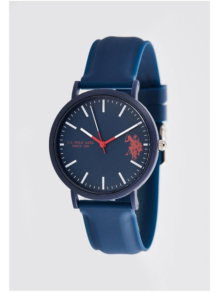 U.S. Polo Assn. Zegarek kwarcowy w kolorze granatowym rozmiar: onesize