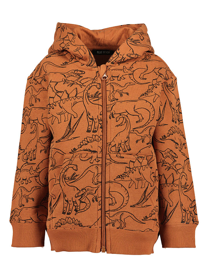 Blue Seven Bluza w kolorze jasnobrązowym rozmiar: 98