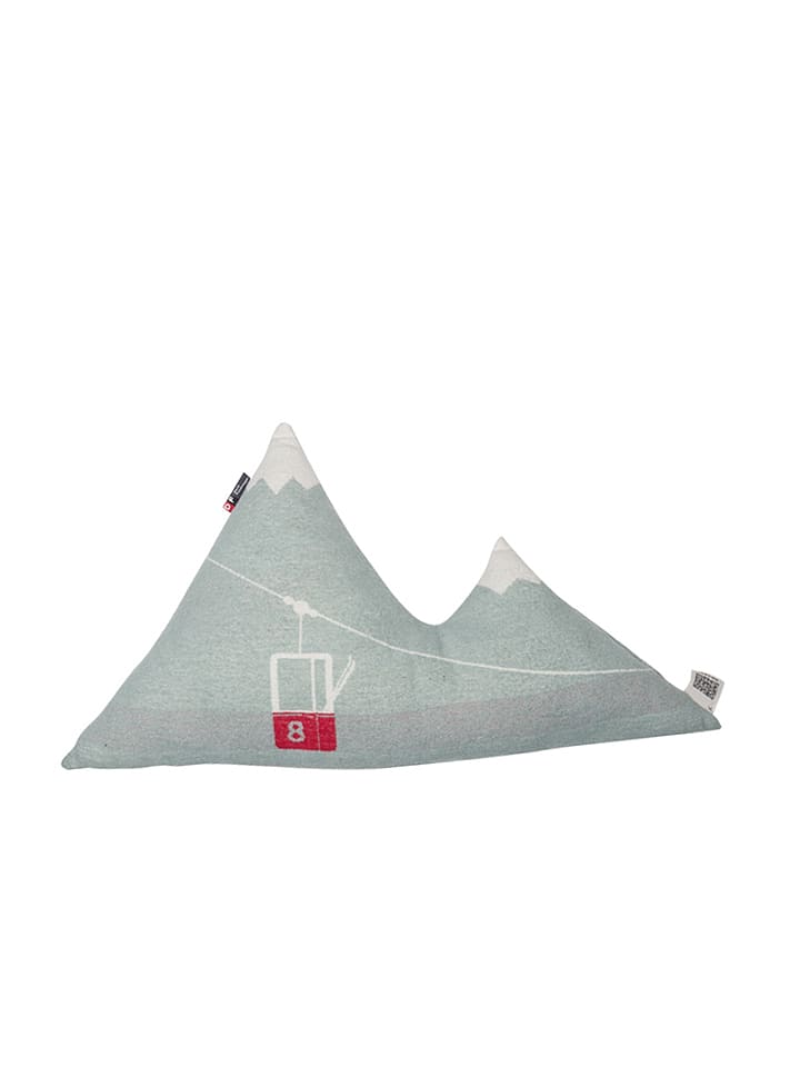 David Fussenegger Poduszka "Mountain" w kolorze jasnozielonym rozmiar: 40x65 cm