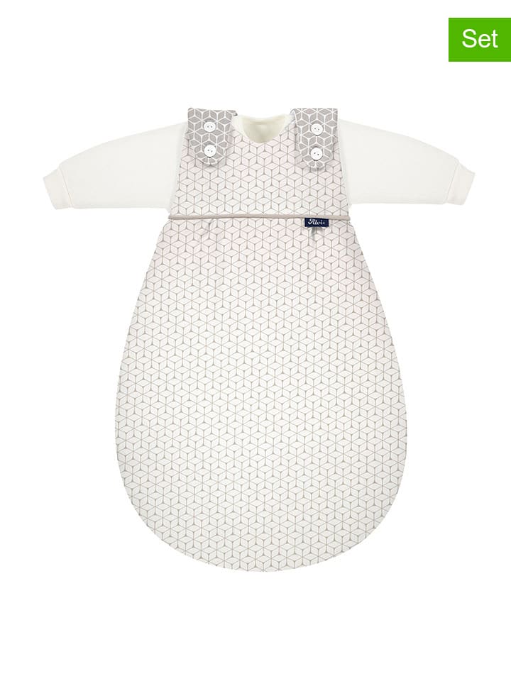 Alvi 3-częściowy zestaw w kolorze szarobrązowym rozmiar: 50/56