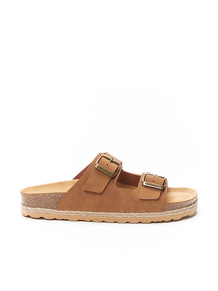 Mandel Klapki "Alberto" w kolorze jasnobrązowym rozmiar: 37