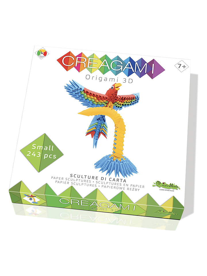 CREAGAMI Origami 3D "Parrot" - 7+ rozmiar: onesize