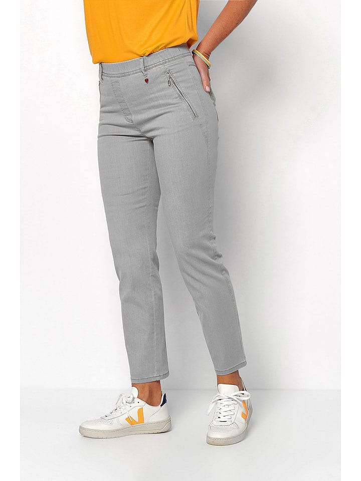 Relaxed by TONI Spodnie w kolorze szarym rozmiar: W25