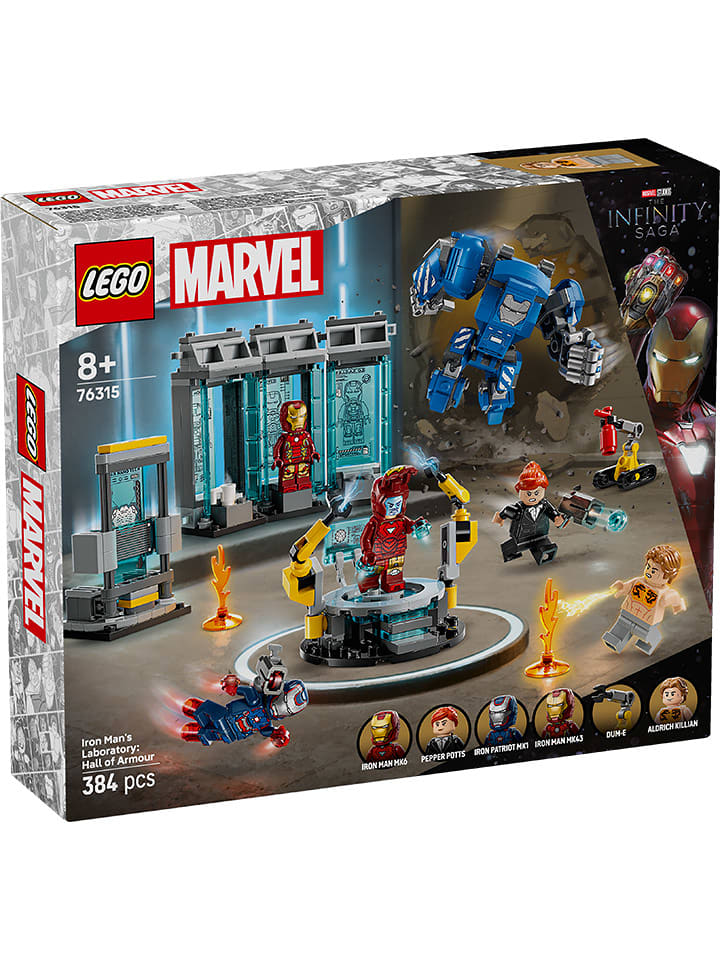 LEGO LEGO® Marvel Super Heroes: Iron Man's Lab: Hall of Armor - 8+ rozmiar: onesize