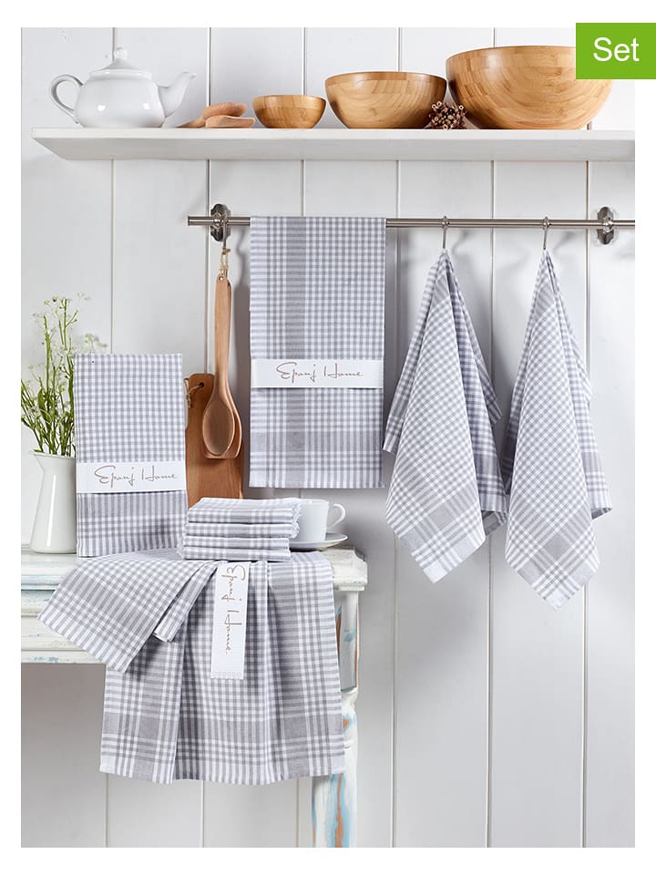 Elizabed Ściereczki (10 szt.) w kolorze szarym do naczyń rozmiar: onesize