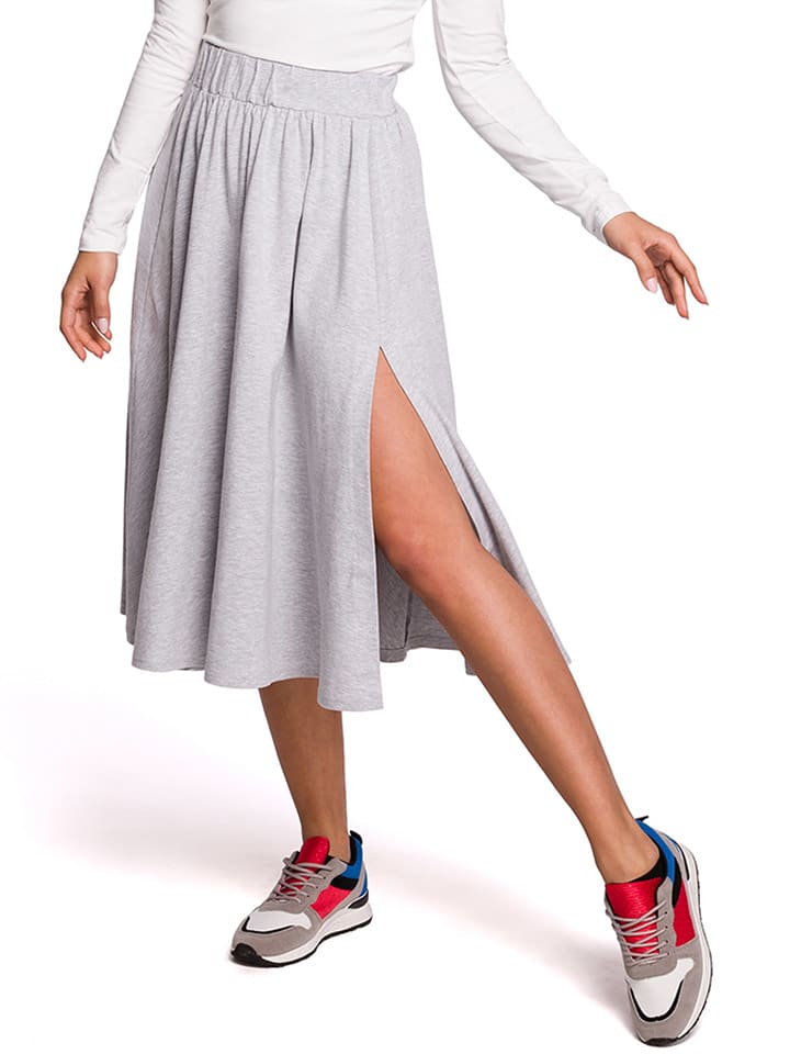 Be Wear Spódnica w kolorze jasnoszarym rozmiar: XXL/3XL