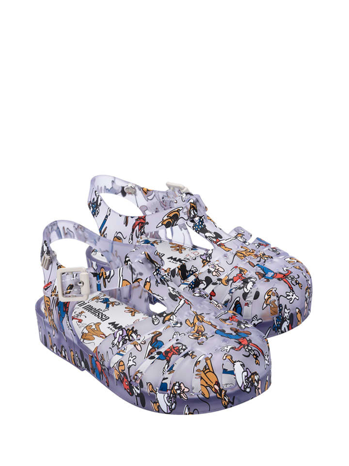 Melissa Półsandały w kolorze szarym rozmiar: 22/23