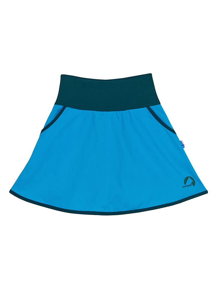 finkid Koszulka "Skorttili" w kolorze niebieskim rozmiar: 90/100