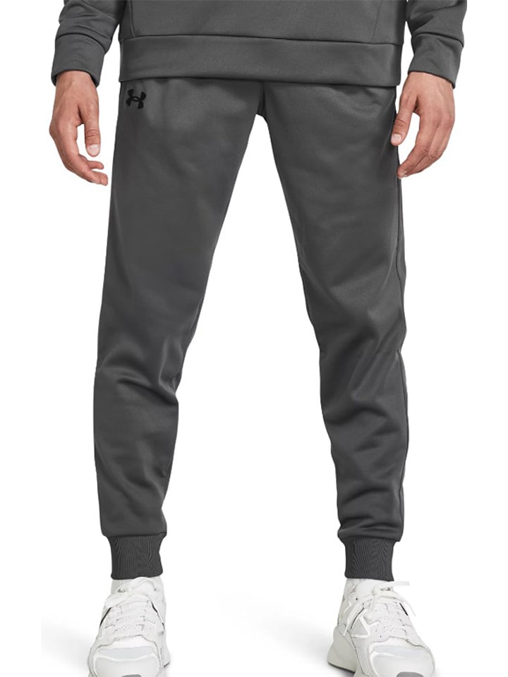 Under Armour Spodnie dresowe "Fleece" w kolorze antracytowym rozmiar: L