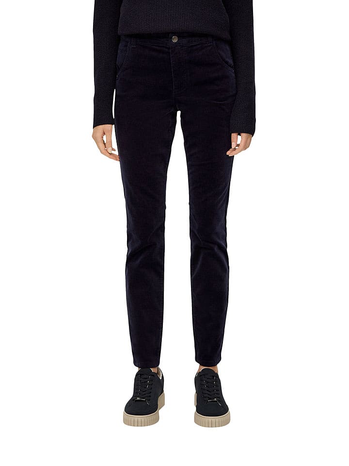 s.Oliver Dżinsy - Slim fit - w kolorze granatowym rozmiar: 40