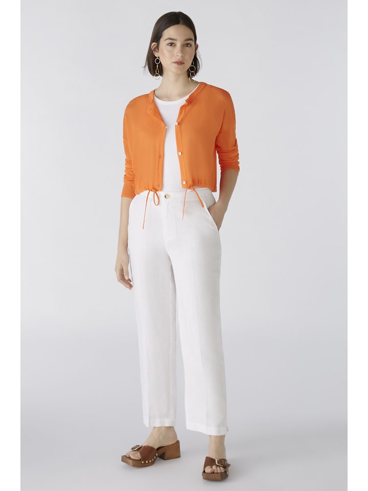 Oui Kardigan w kolorze pomarańczowym rozmiar: 40