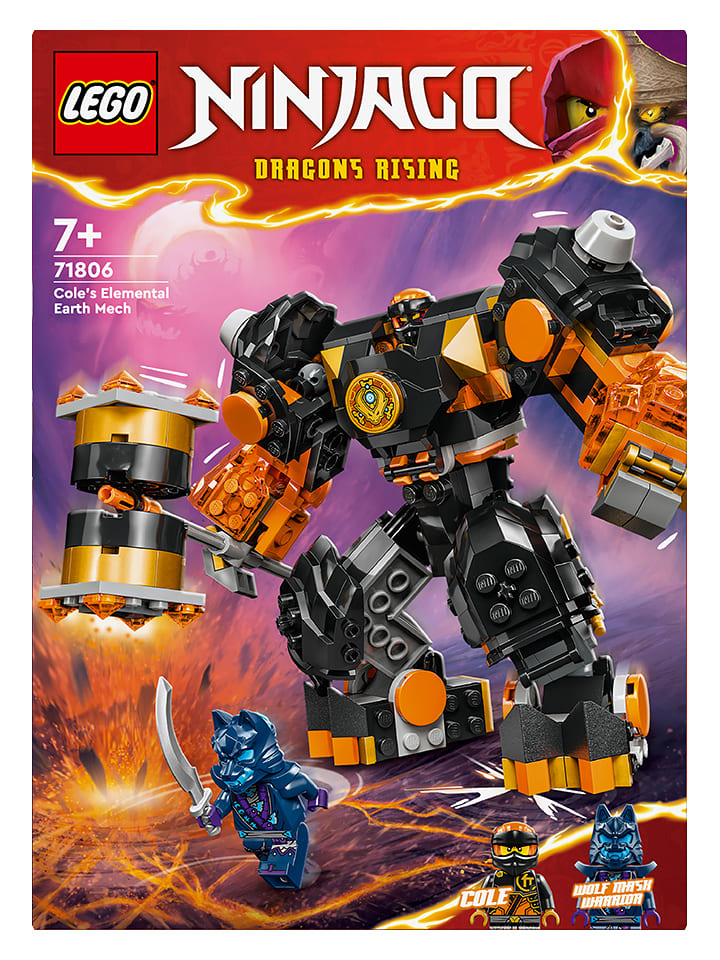 LEGO LEGO® NINJAGO® Cole's Earth Mech - 7+ rozmiar: onesize
