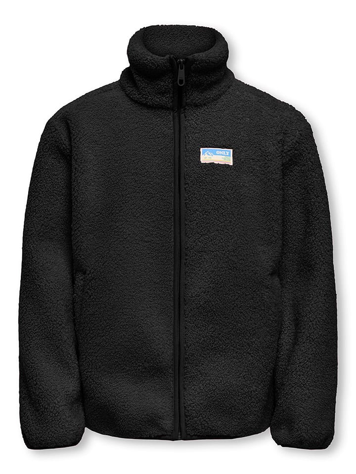 KIDS ONLY Kurtka pluszowa "Eva" w kolorze czarnym rozmiar: 158