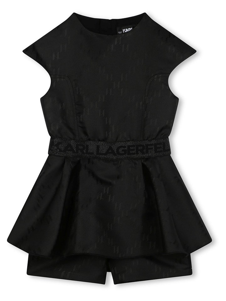 Karl Lagerfeld Kids Kombinezon w kolorze czarnym rozmiar: 104