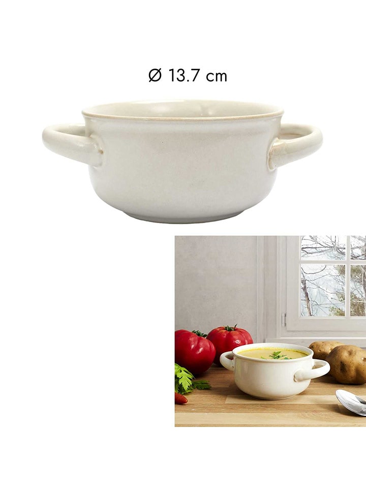 Make a Wish Miska w kolorze jasnoszarym na zupę - Ø 13,7 cm rozmiar: onesize