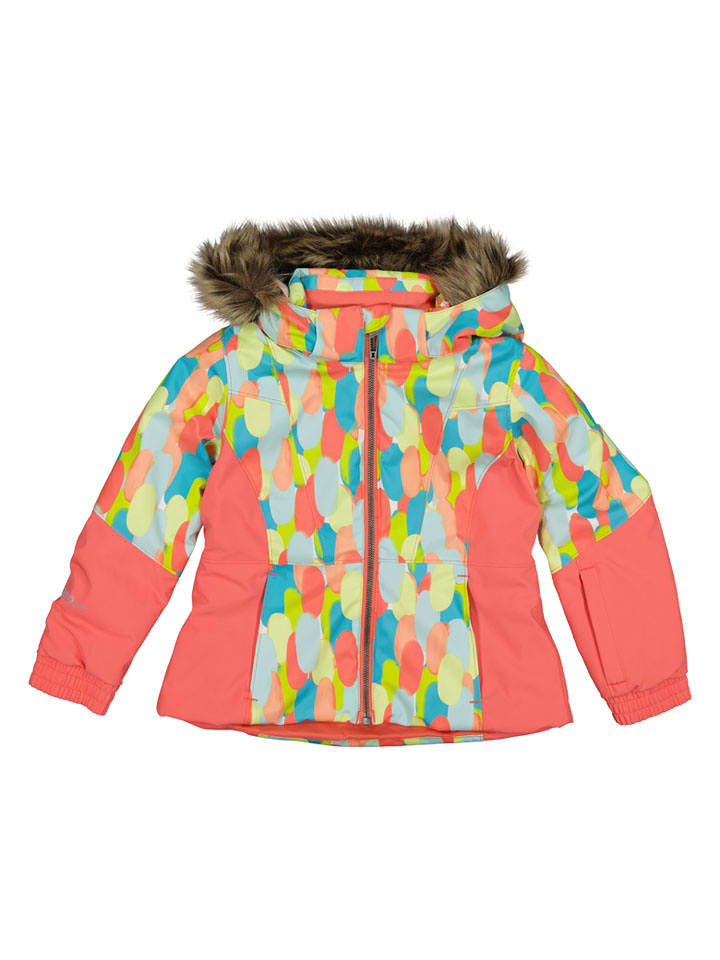 SPYDER Kurtka narciarska "Lola" w kolorze czerwonym ze wzorem rozmiar: 92