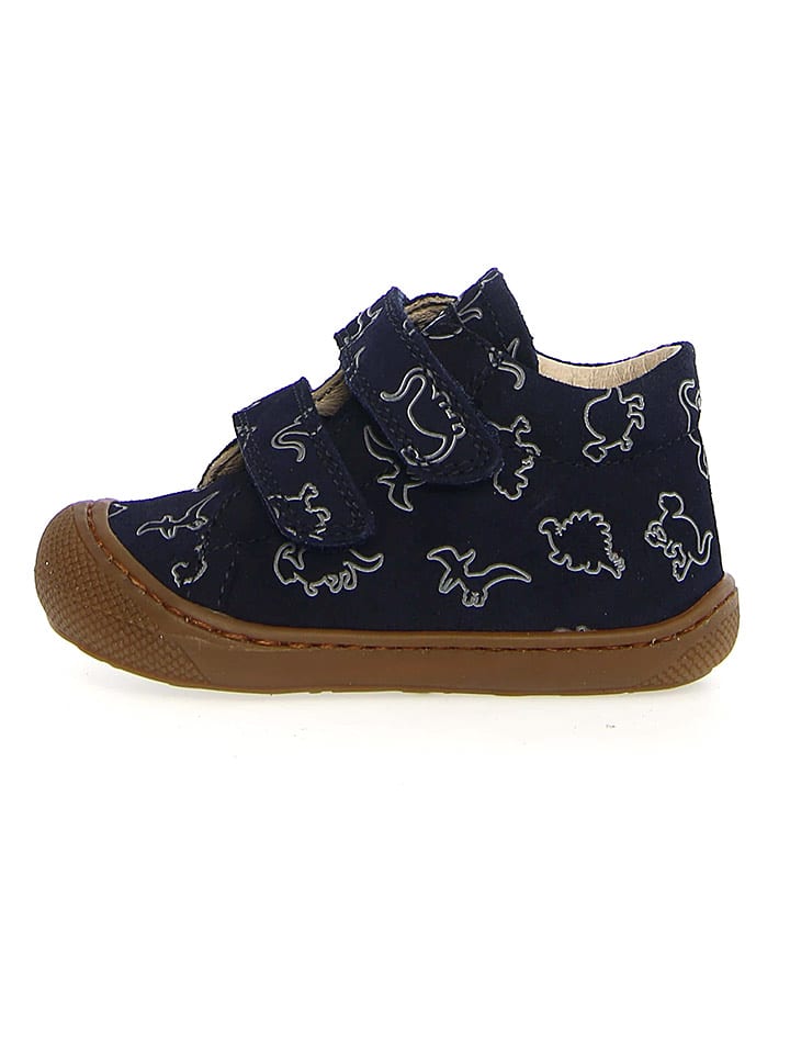 Naturino Skórzane buty "Cocoon" w kolorze granatowym do nauki chodzenia rozmiar: 27