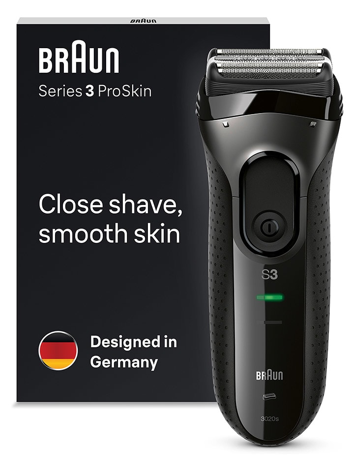 Braun Golarka elektryczna "Series 3 ProSkin - 3020s" w kolorze czarnym rozmiar: onesize