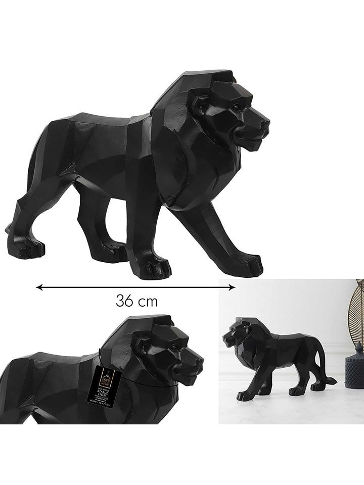 Rétro Chic Figurka dekoracyjna w kolorze czarnym - 35 x 22 x 10,5 cm rozmiar: onesize