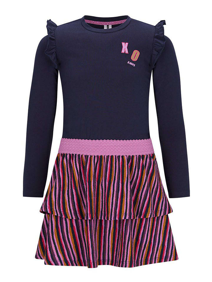 B.Nosy Sukienka "Daphne" w kolorze granatowym rozmiar: 134/140