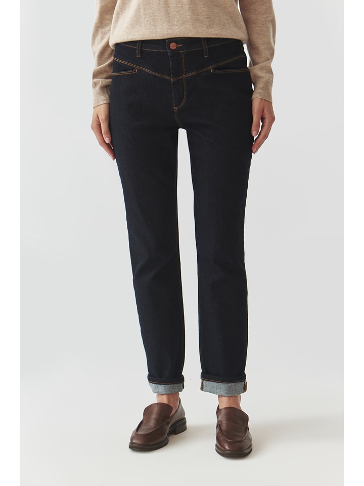 TATUUM Dżinsy "Yoko" - Regular fit - w kolorze granatowym rozmiar: 44