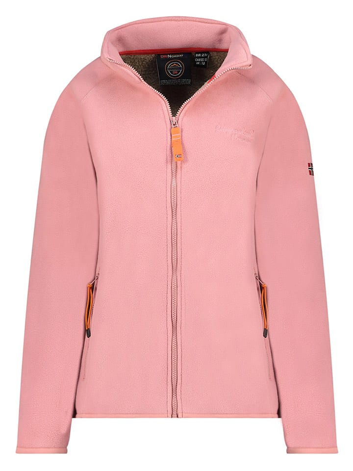 Geographical Norway Kurtka polarowa w kolorze jasnoróżowym rozmiar: XXL