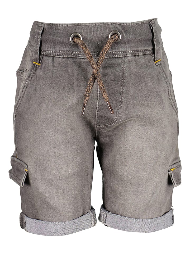 Blue Seven Szorty dżinsowe w kolorze szarym rozmiar: 74