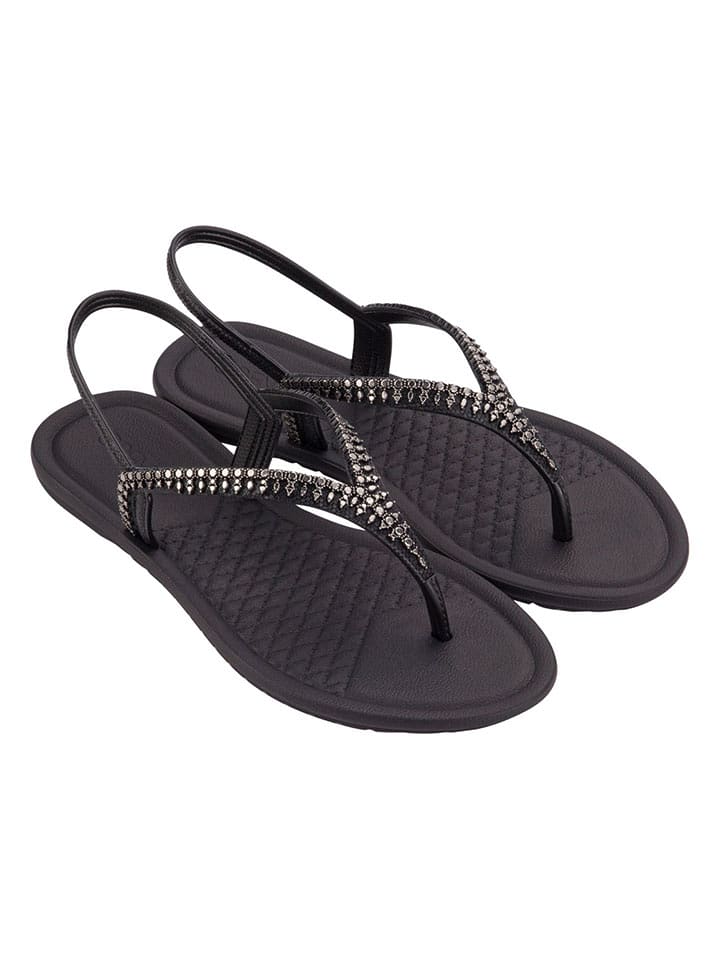 Grendha Sandały "Todo Dia Brilha" w kolorze czarnym rozmiar: 40