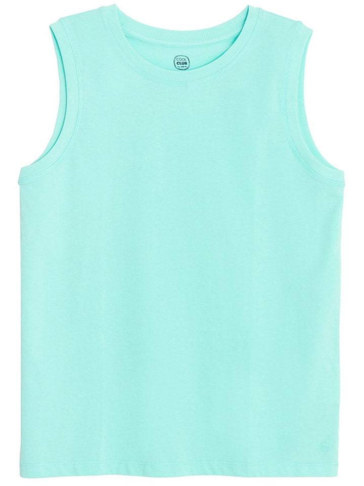 COOL CLUB Top w kolorze turkusowym rozmiar: 164