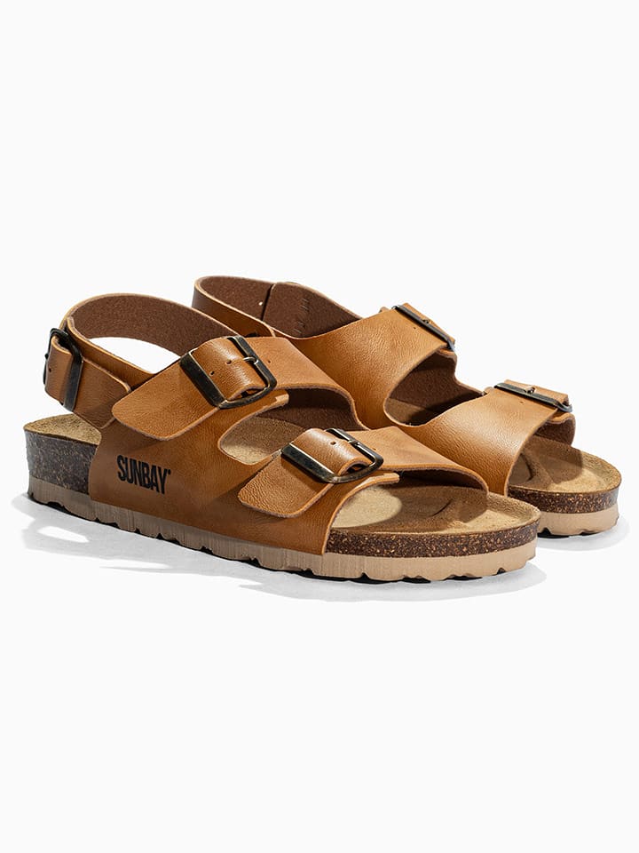 Sunbay Sandały "Vetiver" w kolorze jasnobrązowym rozmiar: 40