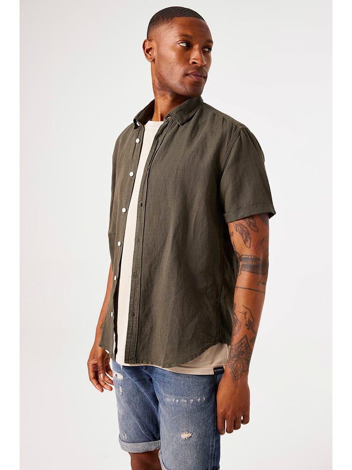 Garcia Koszula w kolorze khaki rozmiar: XL