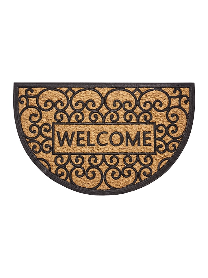 Hanse Home Wycieraczka w kolorze jasnobrązowym z włókna kokosowego rozmiar: 45x75 cm