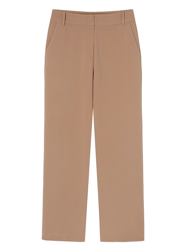 TATUUM Spodnie chino w kolorze jasnobrązowym rozmiar: 44