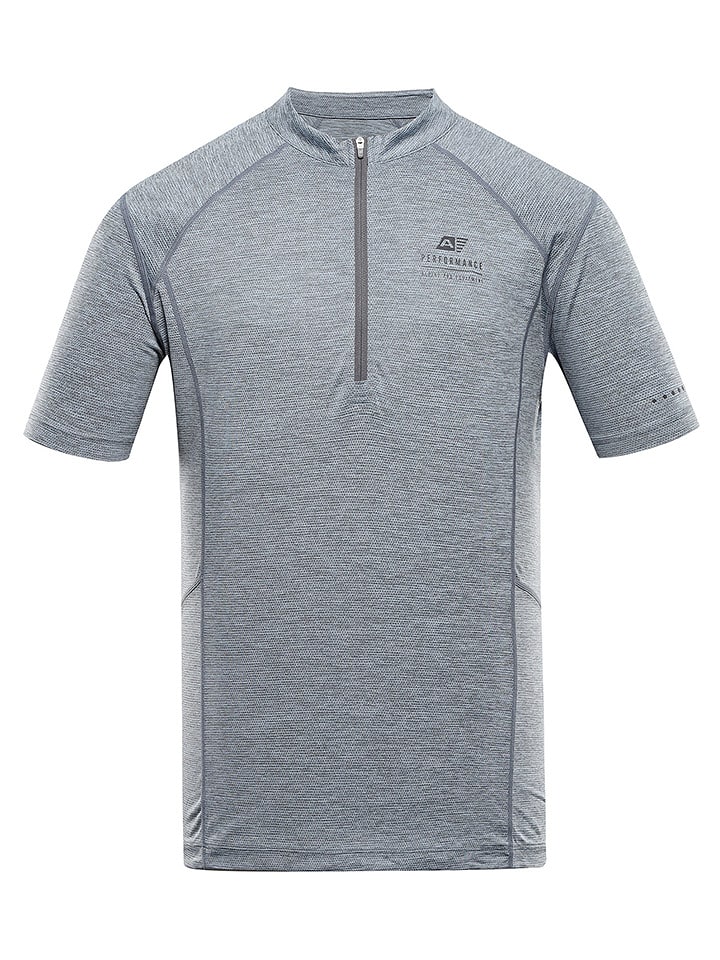 Alpine Pro Koszulka kolarska "Geret" w kolorze szarym rozmiar: S