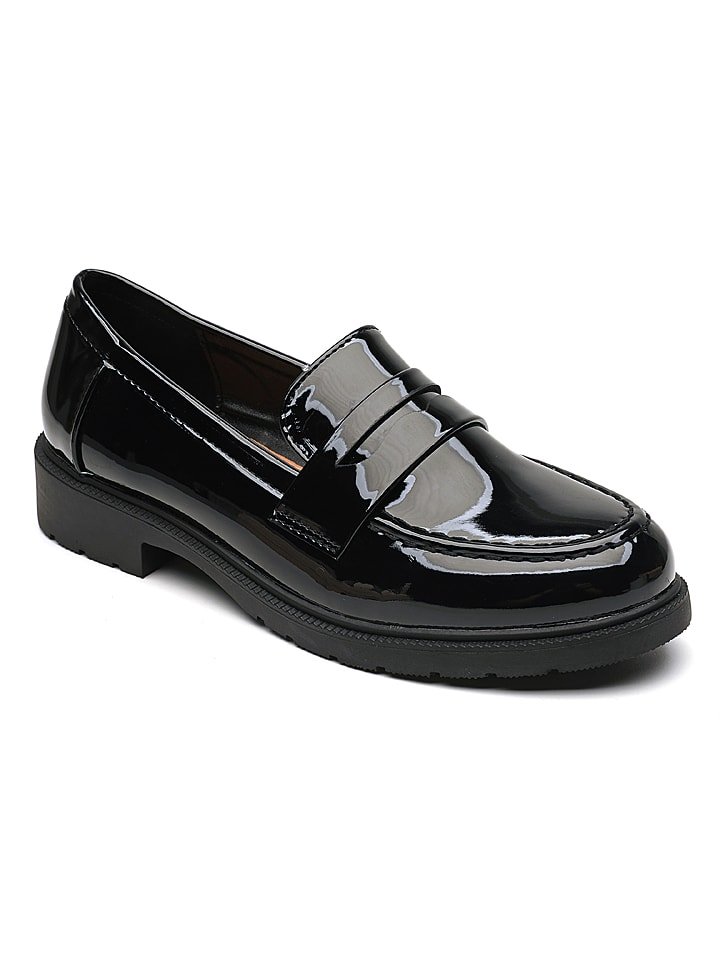 Sixth Sens Mokasyny w kolorze czarnym rozmiar: 38