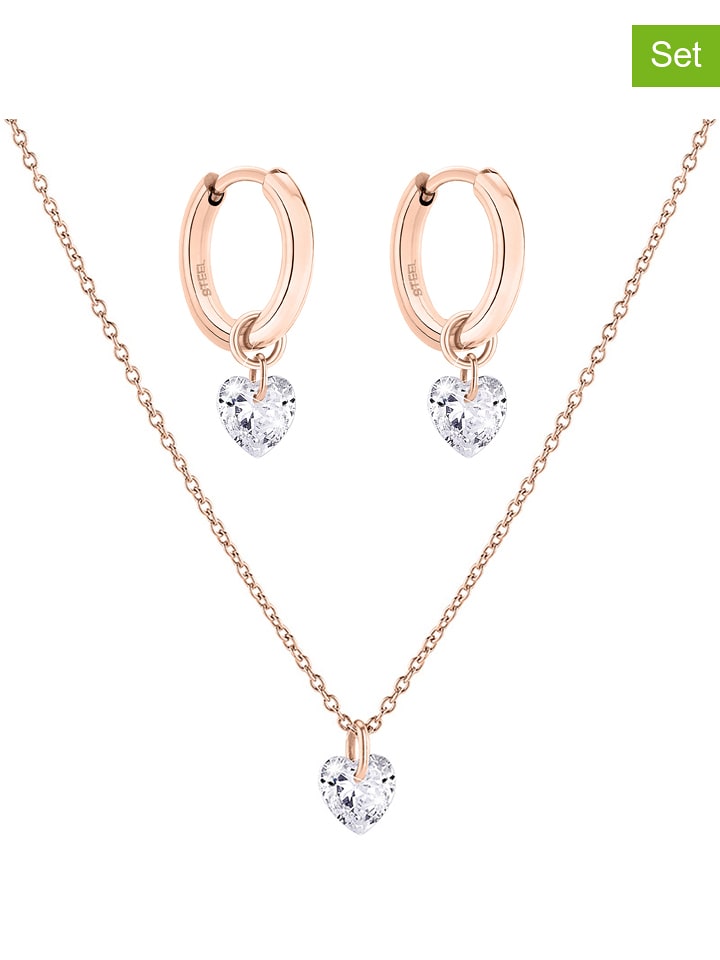 Tamaris 2-częściowy zestaw biżuteryjny rozmiar: onesize