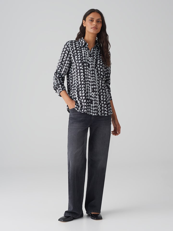 OPUS Bluzka w kolorze czarnym rozmiar: 36