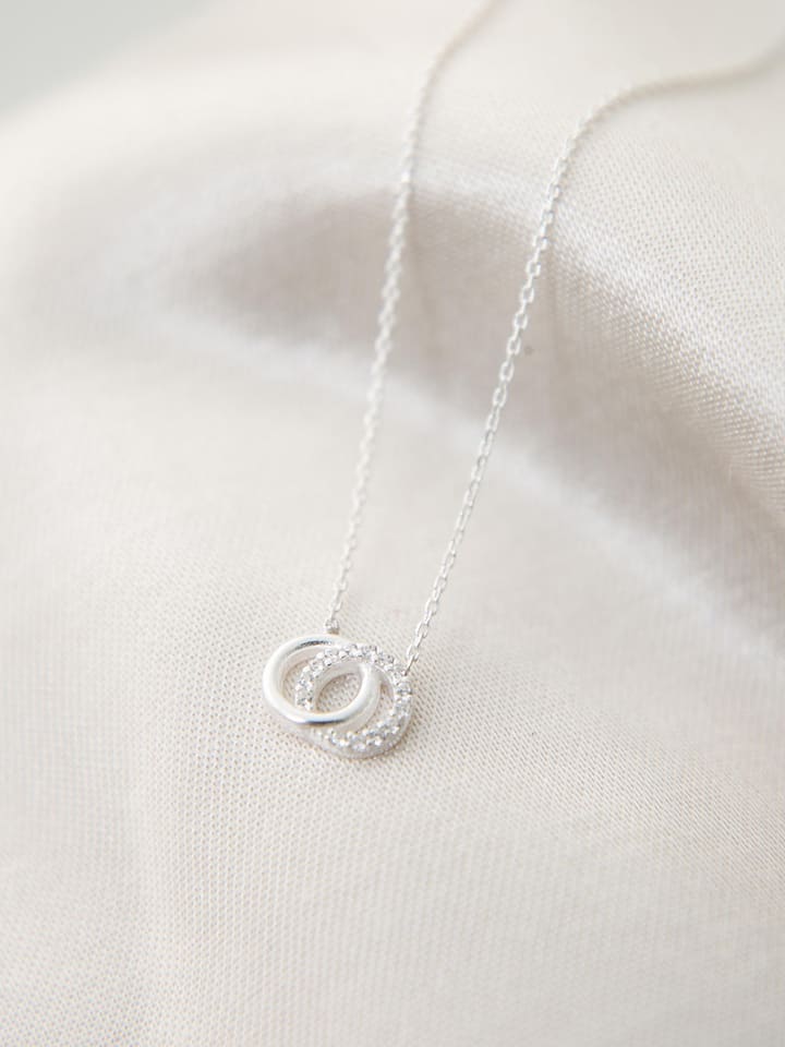 Lodie Silver Srebrny naszyjnik z elementem ozdobnym - dł. 43 cm rozmiar: onesize